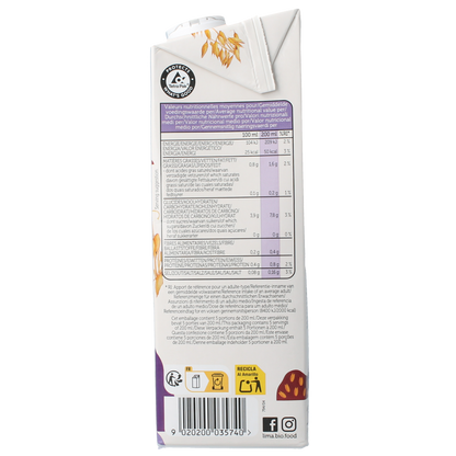 Lima Oat drink sugarfree bio 1.00 Liter