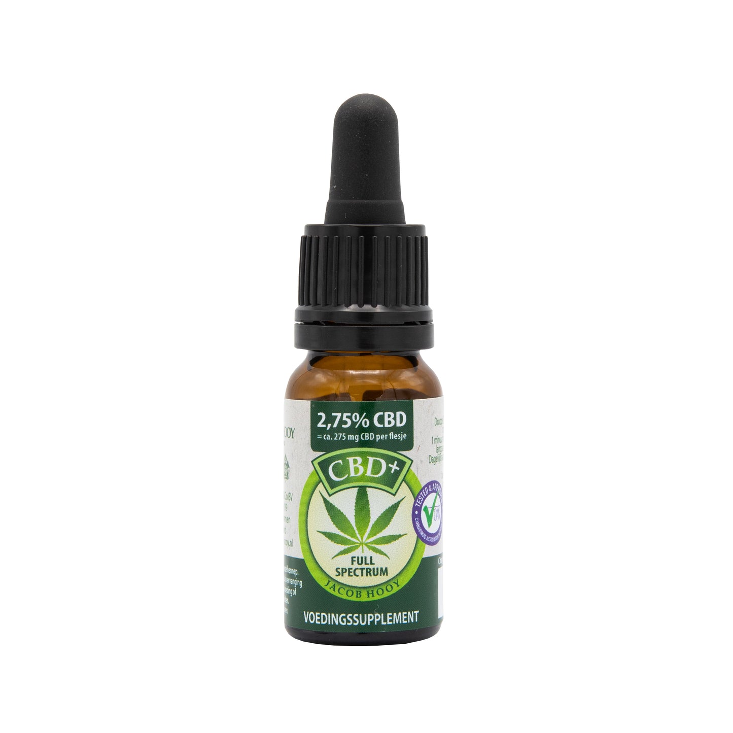 Jacob Hooy CBD Plus olie 10.00 Milliliter