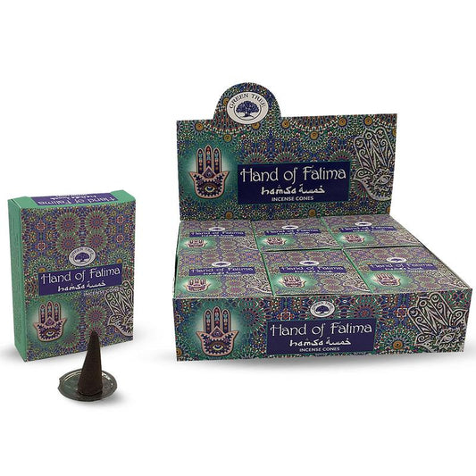 Green Tree Kegelwierook hand of Fatima 10 Stuks