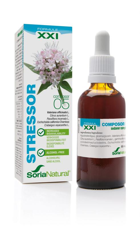 Soria Natural Composor 5 stressor XXI 50 Milliliter