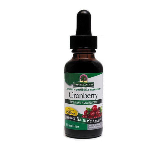 Natures Answer Cranberry extract alcoholvrij 1:1 30 Milliliter