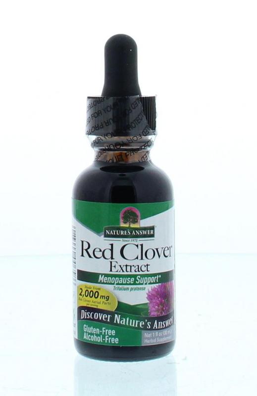 Natures Answer Rode klaver extract alcoholvrij 30 Milliliter