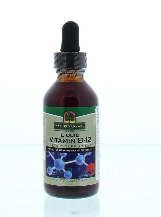 Natures Answer Vloeibaar vitamine B12 - Liquid vitamin B12 60.00 Milliliter
