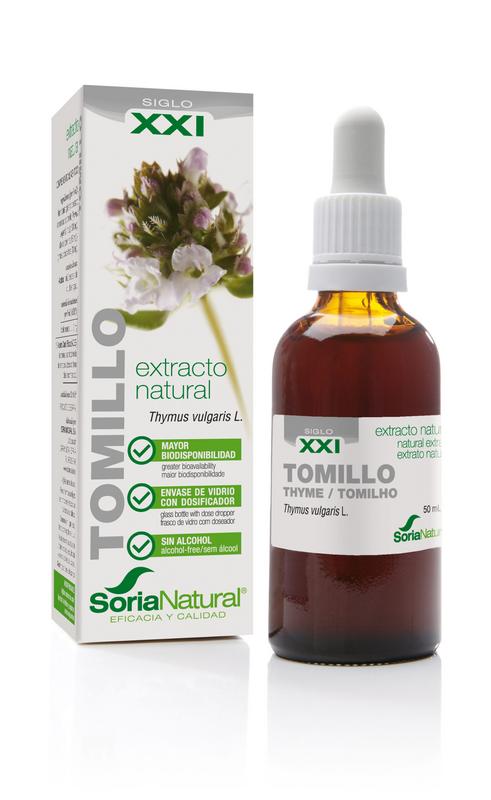 Soria Natural Thymus vulgaris XXI extract 50 Milliliter