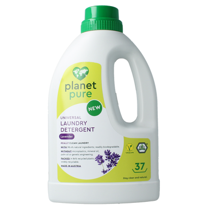 Planet Pure Wasmiddel vloeibaar universeel lavendel 1480 Milliliter