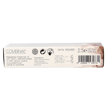 Combinal Wenkbrauwen wimperverf kit bruin 1 Set