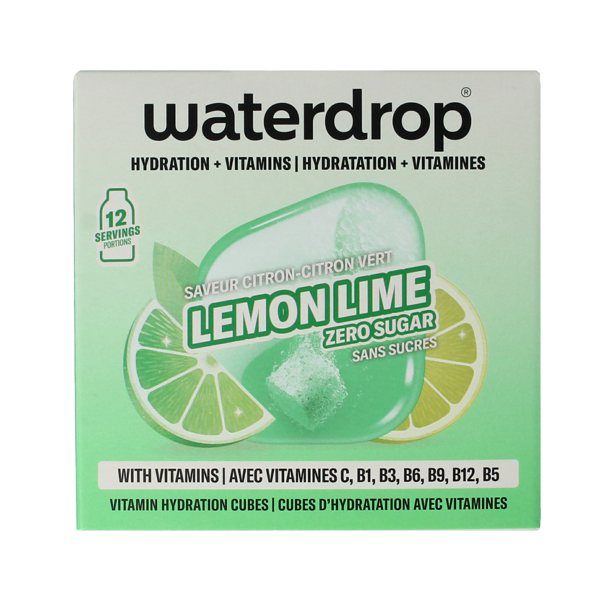 Waterdrop  Microdrink focus lemon lime bruistabletten 12.00 Stuks