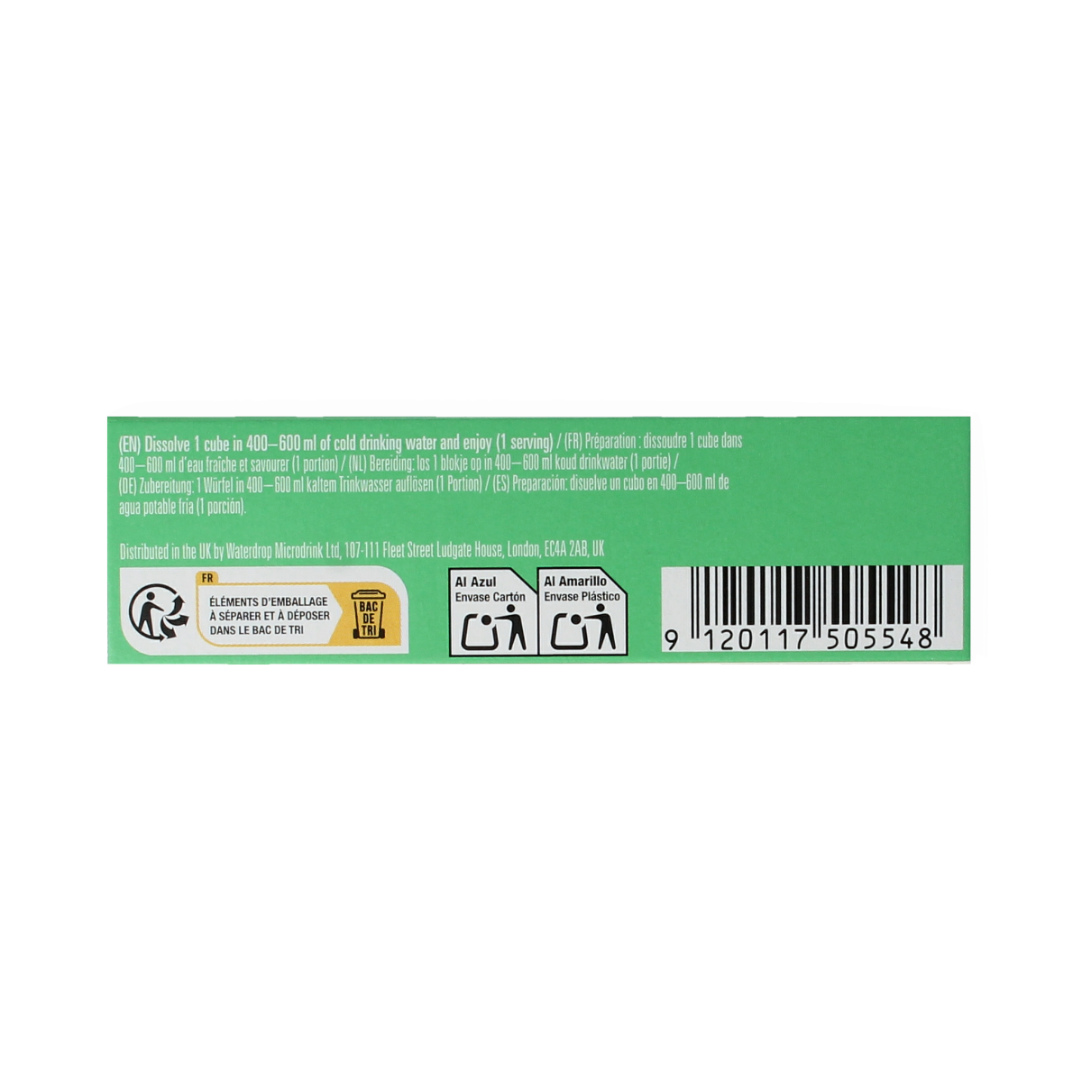 Waterdrop  Microdrink focus lemon lime bruistabletten 12.00 Stuks