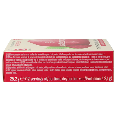 Waterdrop  Microdrink flair raspberry bruistabletten 12 Stuks