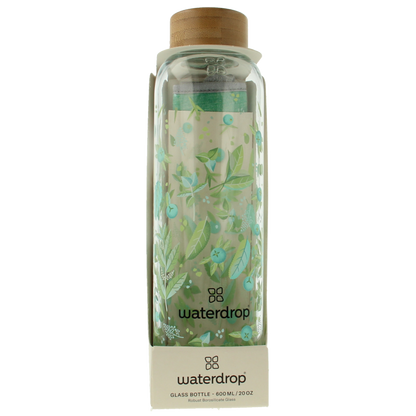Waterdrop  Glazen drinkfles edition clean 600ml 1 Stuks