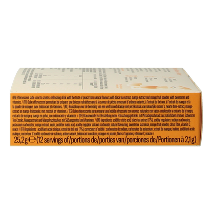 Waterdrop  Microdrink ice tea peach bruistabletten 12.00 Stuks