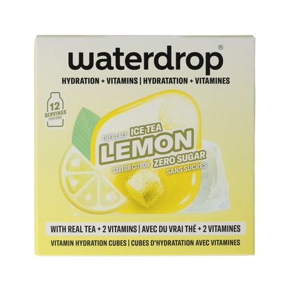 Waterdrop  Microdrink ice tea lemon bruistabletten 12.00 Stuks