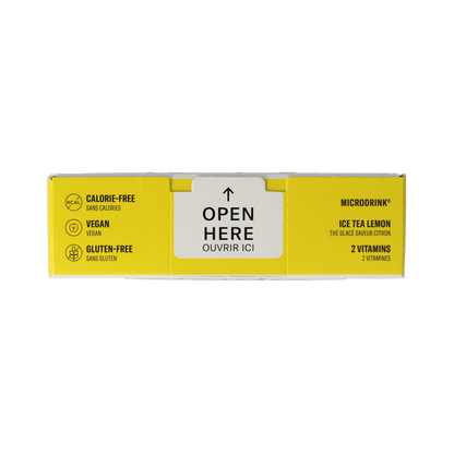 Waterdrop  Microdrink ice tea lemon bruistabletten 12.00 Stuks