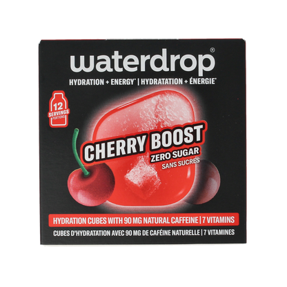 Waterdrop  Microenergy cherry boost 12.00 Stuks