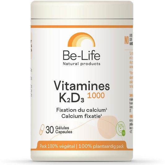 Be-Life Vitamine K2-D3 1000 30.00 Capsules