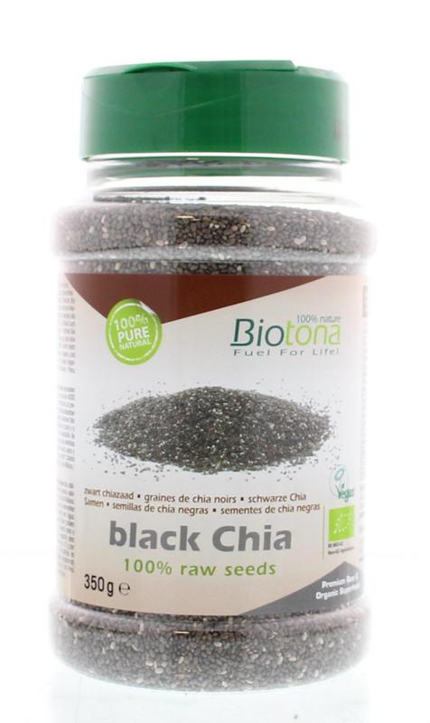 Biotona Black chia raw dispenser bio 350 Gram