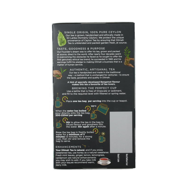Dilmah Earl grey classic 25 Zakjes