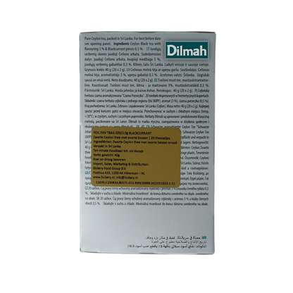 Dilmah Blackcurrant fun tea 20 Zakjes