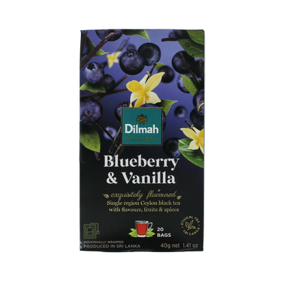 Dilmah Blueberry & vanilla fun tea 20.00 Zakjes