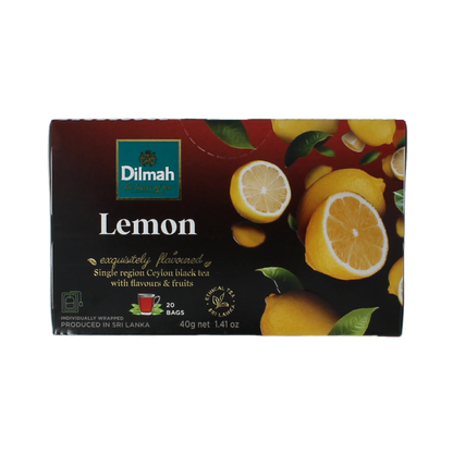 Dilmah Lemon fun tea 20 Zakjes