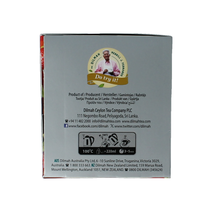 Dilmah Mango & strawberry fun tea 20 Zakjes