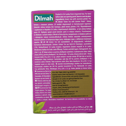 Dilmah Jasmine green tea selection  20 Zakjes