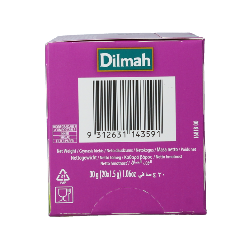 Dilmah Jasmine green tea selection  20 Zakjes