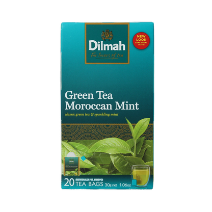 Dilmah Moroccan mint green tea selection 20.00 Zakjes