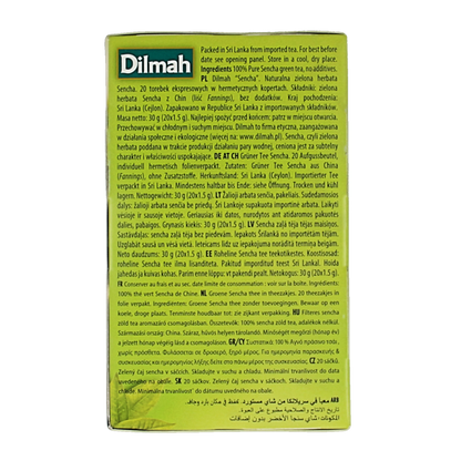 Dilmah Sencha green tea selection  20 Zakjes