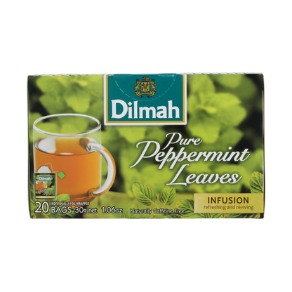 Dilmah Peppermint tea herbal infusion 20 Zakjes