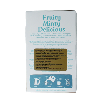 Dilmah Fruity minty delicious bio 20 Zakjes