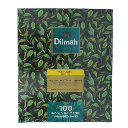 Dilmah Pure green tea 100 Zakjes