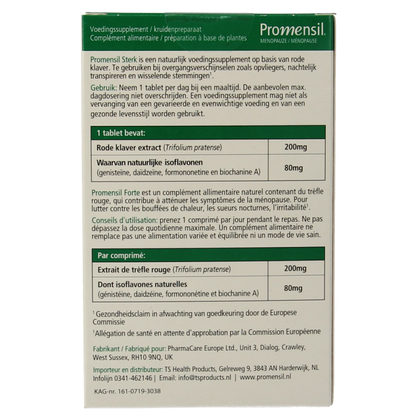 Promensil Sterk 30 Tabletten