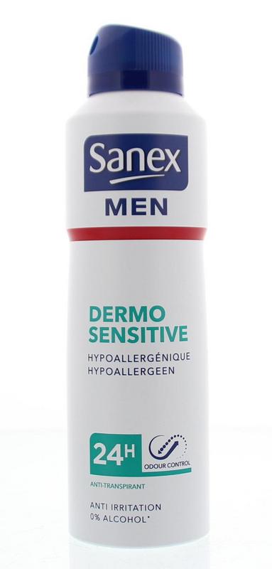 Sanex Deodorant spray men dermo sensitive  200 Milliliter