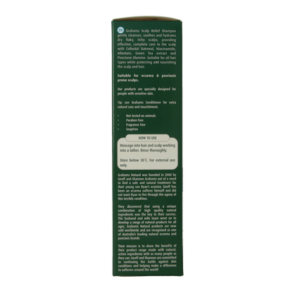 Grahams Shampoo gevoelige hoofdhuid 250.00 Milliliter