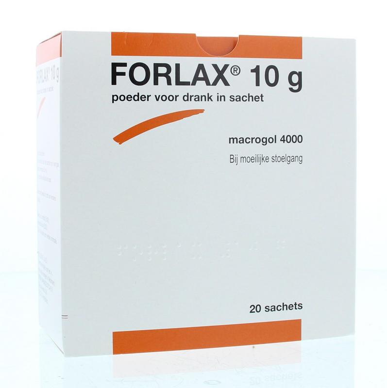 Forlax Macrogol 4000 10g sachet 20.00 Stuks