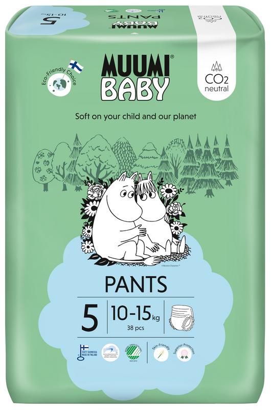 Muumi Baby Baby luierbroekje 5 10-15kg 38.00 Stuks