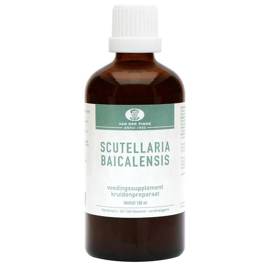 van der Pigge Scutellaria baicelensis tinctuur 100 Milliliter