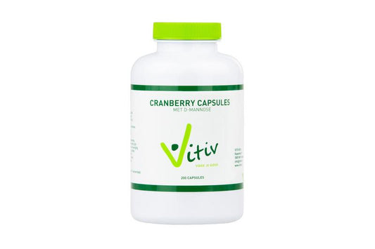 Vitiv Cranberry D-Mannose 200.00 Capsules
