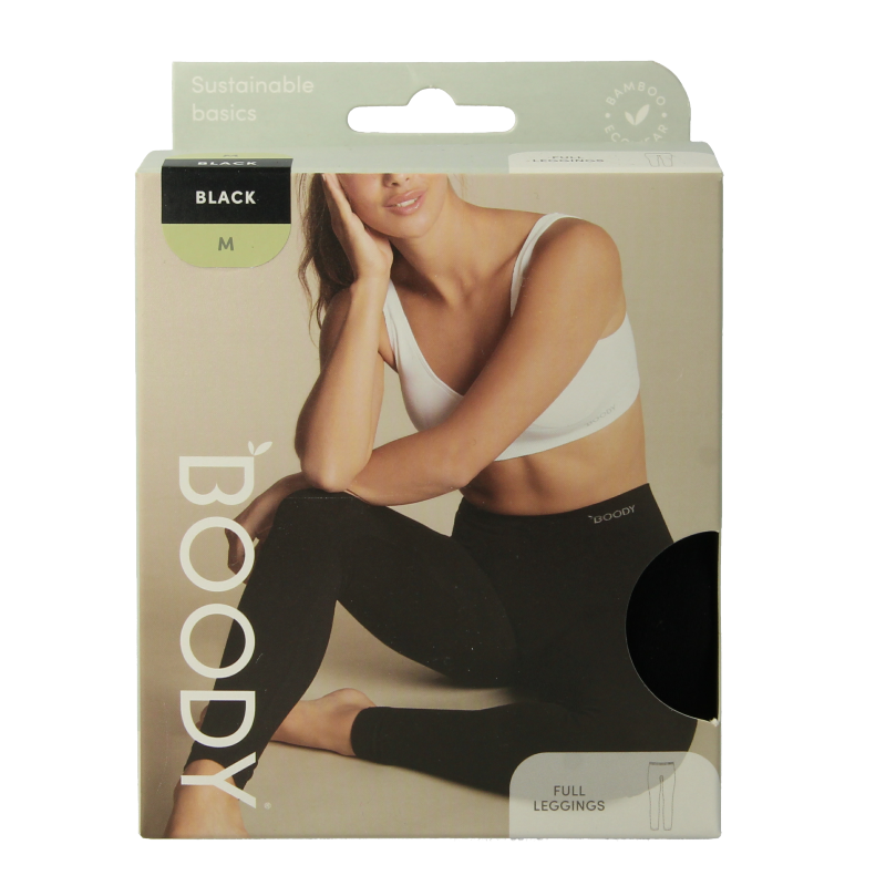 Boody  Legging enkellang zwart M 1 Stuks