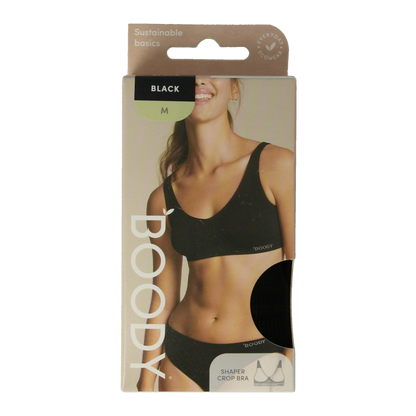 Boody  Shaper crop bh zwart M 1 Stuks