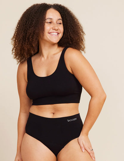 Boody  Shaper crop bh zwart M 1 Stuks