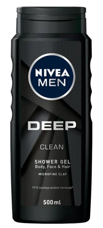 Nivea Men deep douchegel 500.00 Milliliter