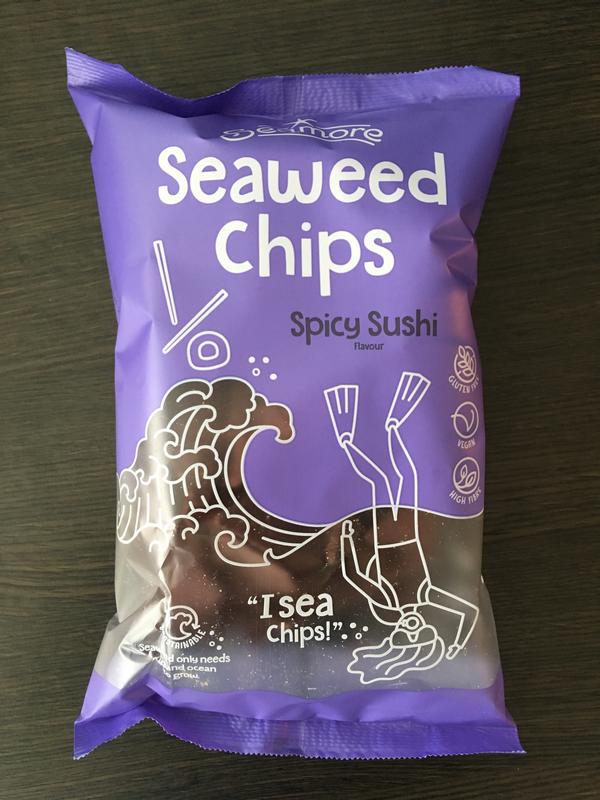 Seamore Zeewier tortilla chips spicy sushi 135 Gram