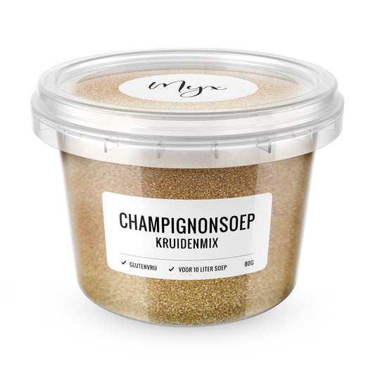 Myx Kruidenmix champignonsoep glutenvrij 80.00 Gram