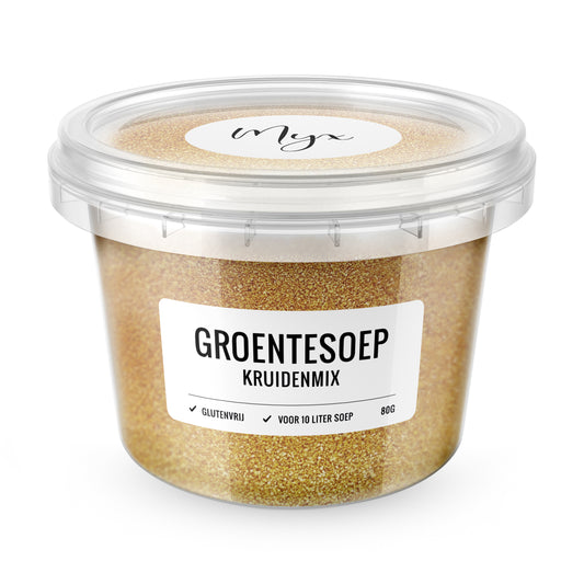 Myx Kruidenmix groentesoep glutenvrij 80.00 Gram