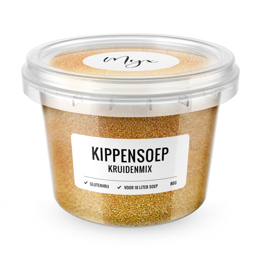 Myx Kruidenmix kippensoep glutenvrij 80.00 Gram