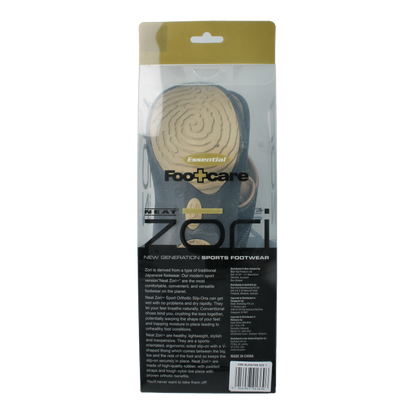 Zori Teenslippers zwart maat 7 38 2/3 tot 39 2/3  1 Paar