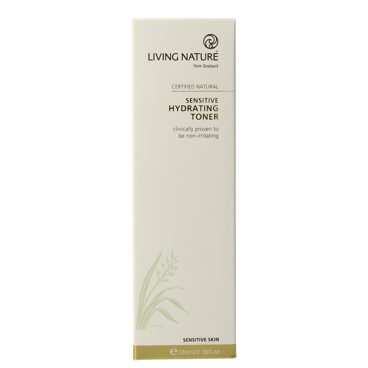 Living Nature Hydraterende tonic gel gevoelige huid 100.00 Milliliter