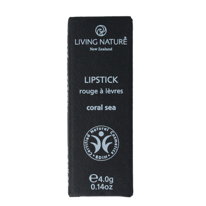 Living Nature Lippenstift coral sea 4 Gram